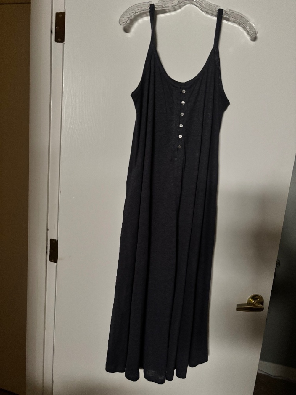 Linen knit maxi dress from Wrap London